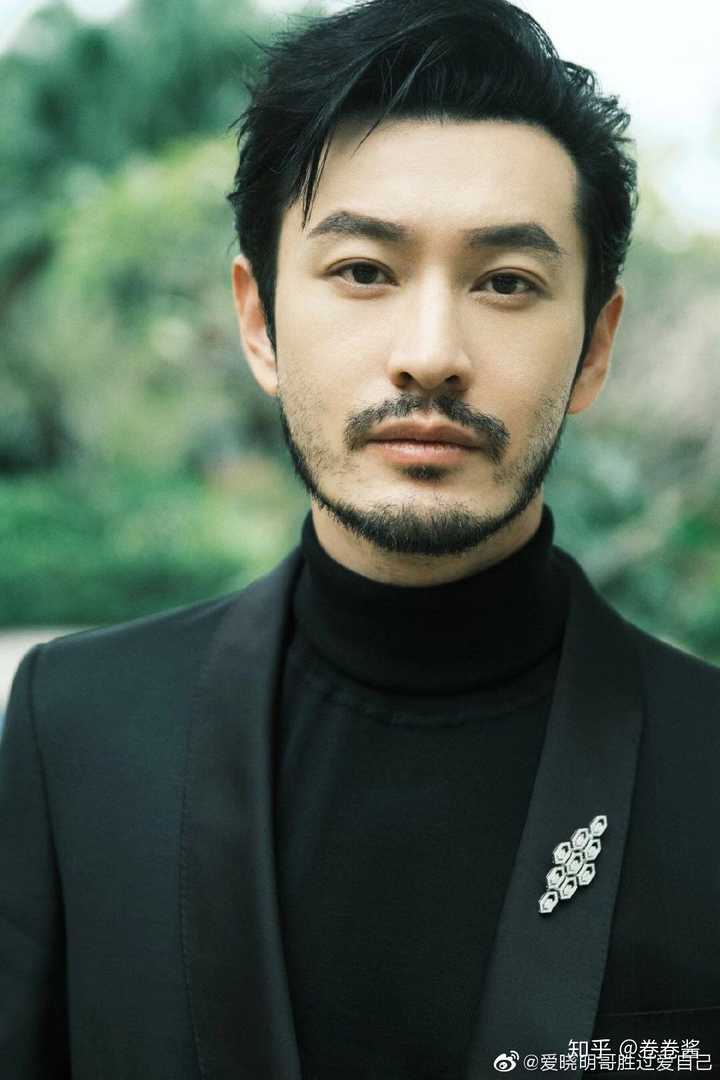 黄晓明近期生图状态很好他成功去油了吗