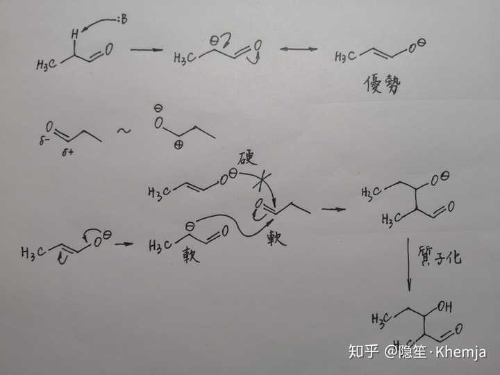 考虑丙酮之分子结构.