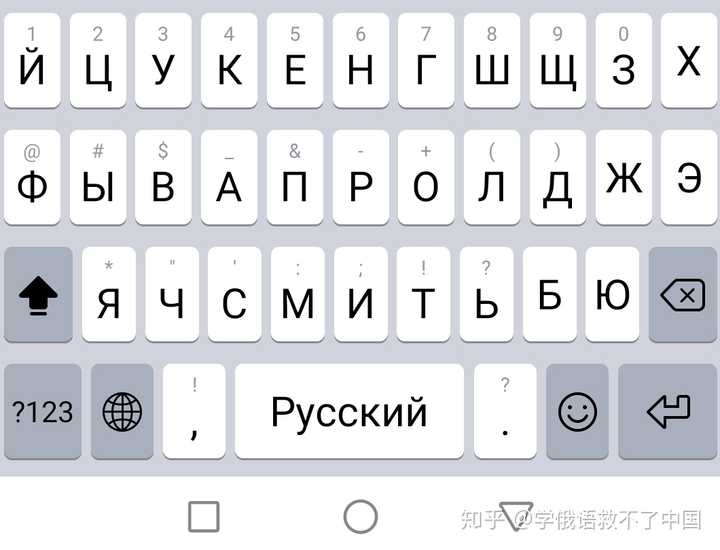 大一萌新专业俄语我想知道手机里哪个输入法软件能有俄语键盘