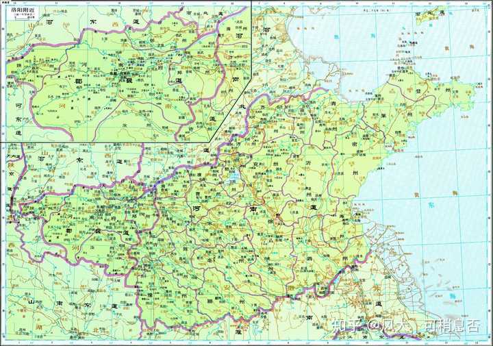 唐 都畿道 河南道