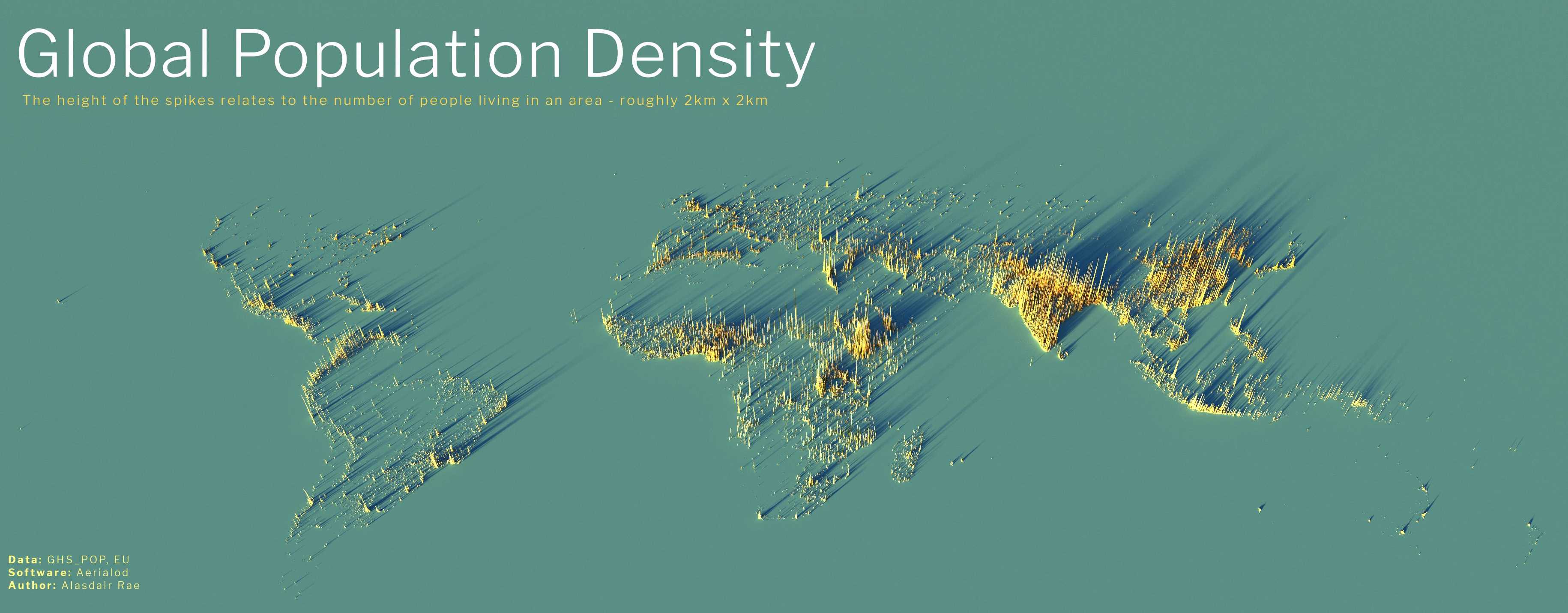 heiral 的想法: 3d population density maps 61 visual… - 知乎