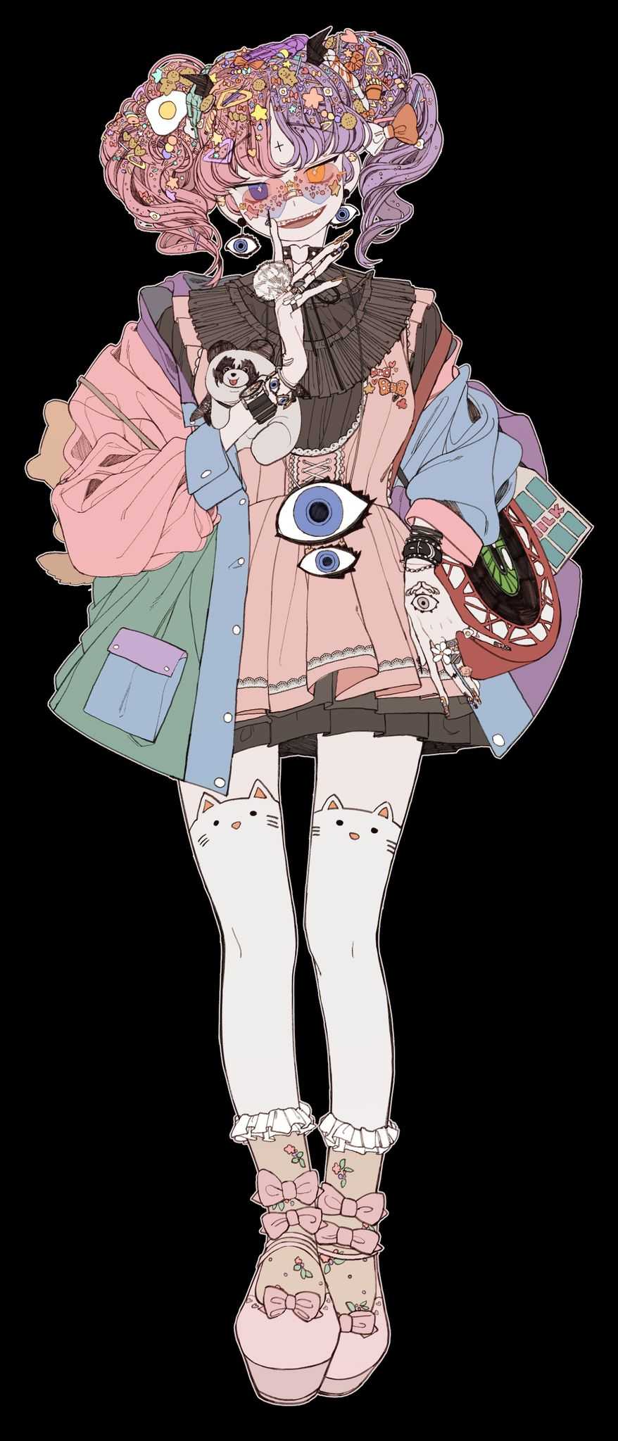 韩国画师mopidona 多图预警 喜欢的原因是因为比较好临摹吧哈哈放两