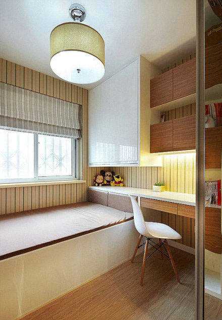 8平米不到的房间,想设计成榻榻米,简约,清新风格,求指点?