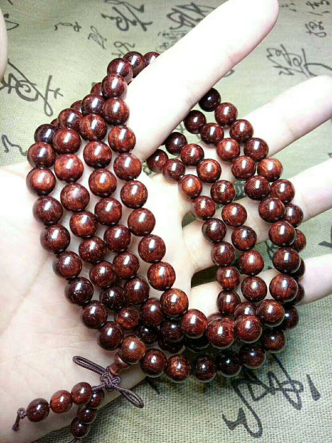 小叶紫檀满天星108颗