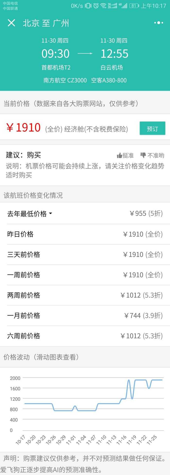 机票的价格走势是怎样的 什么时候买最便宜 知乎 机票的价格走势是怎样的 什么时候买最便宜 知乎