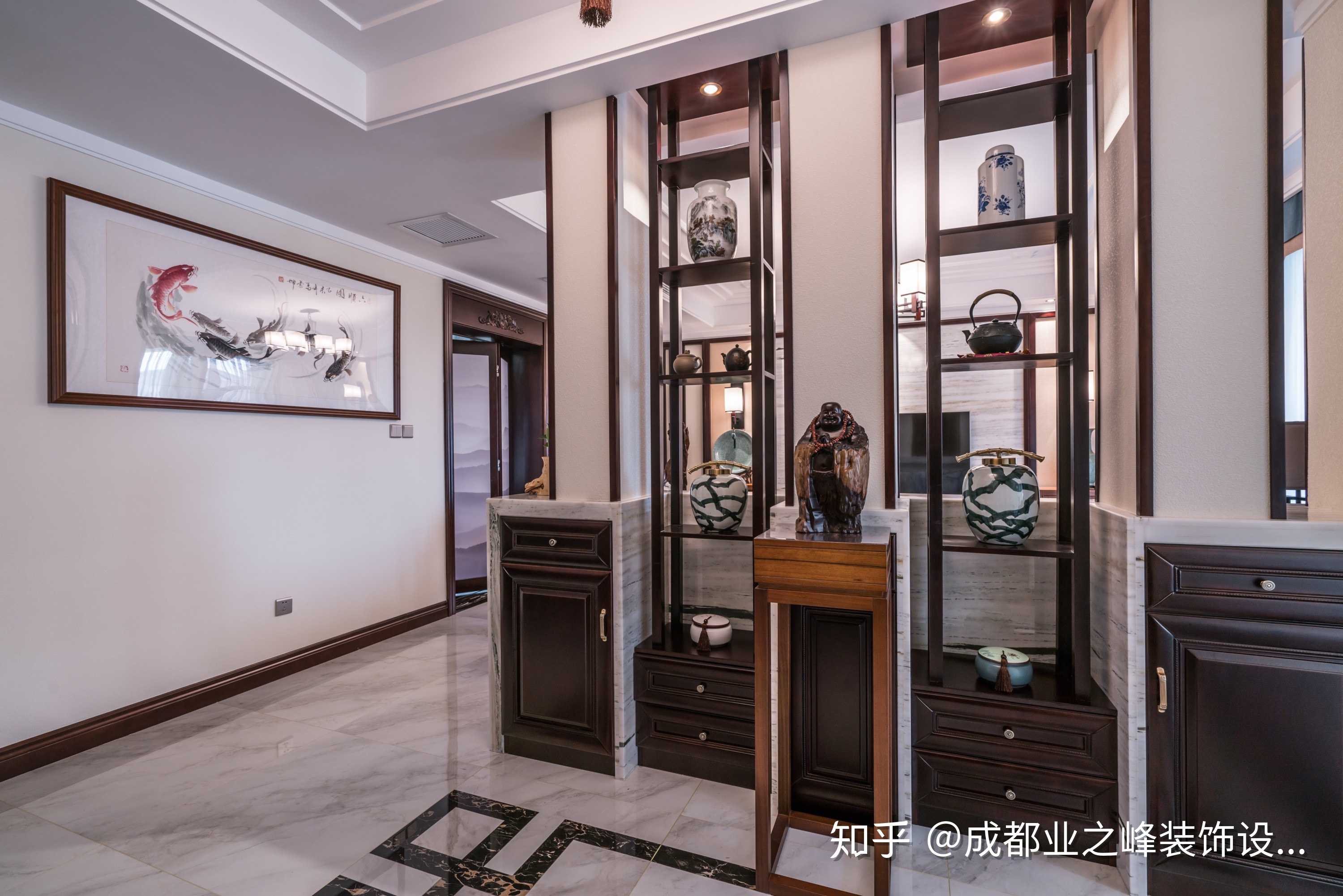 【装修实景】清新淡雅的新中式风格设计