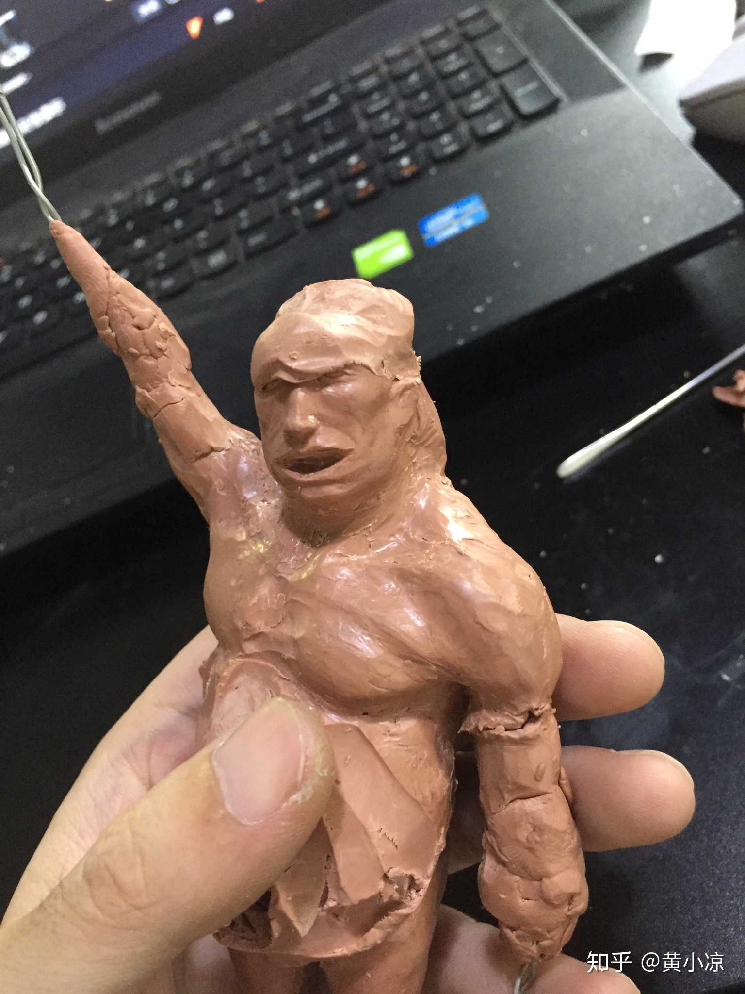 玩玩泥巴,捏捏小人,一下午就过去了