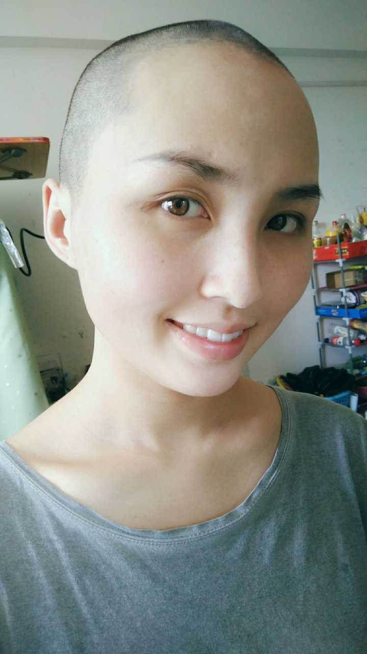 女生剃光头多久头发能留到bobo头长度 知乎