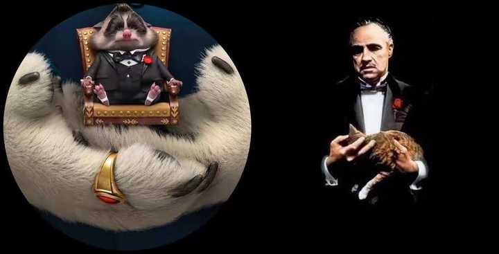 疯狂动物城 mrbig vs 教父