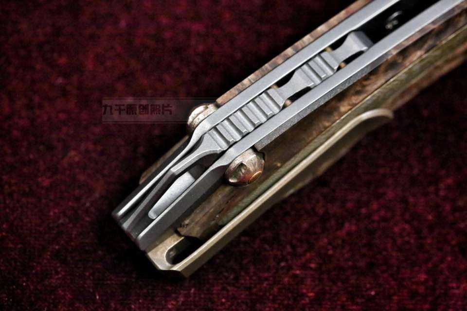 cultrotech在2018bladeshow的拍卖款,木… - 知