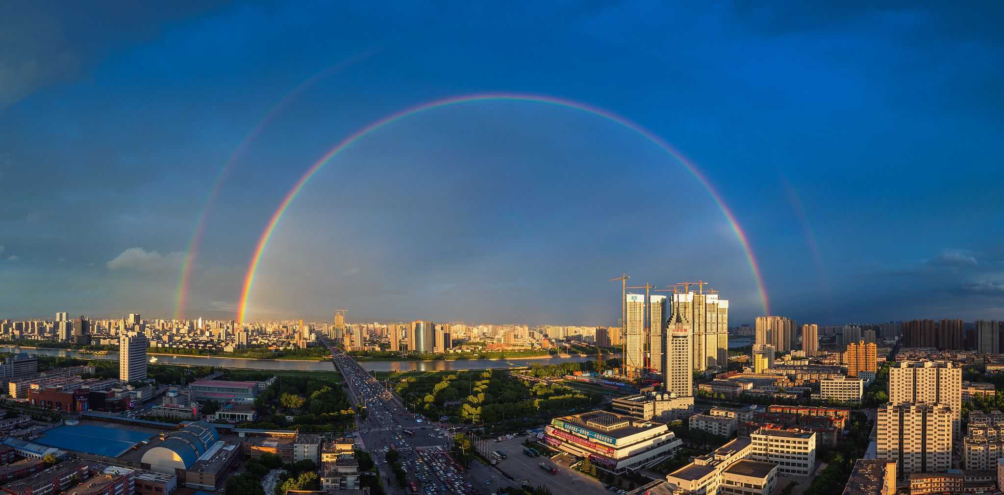 龙城太原高清美景