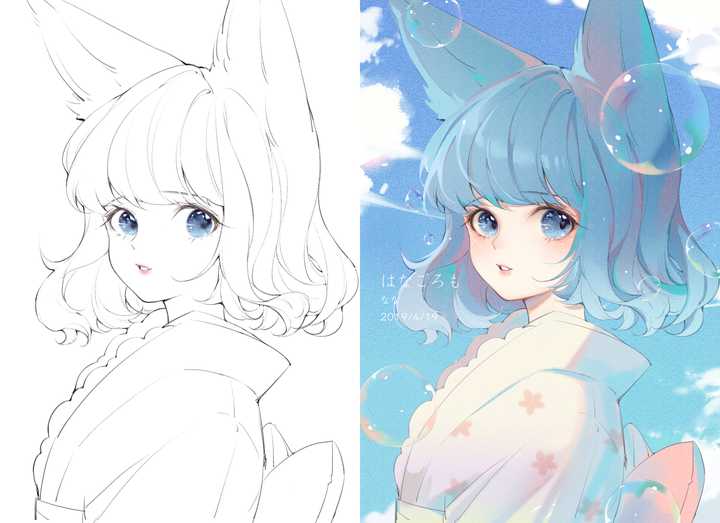 板绘正确的勾线方法是什么?