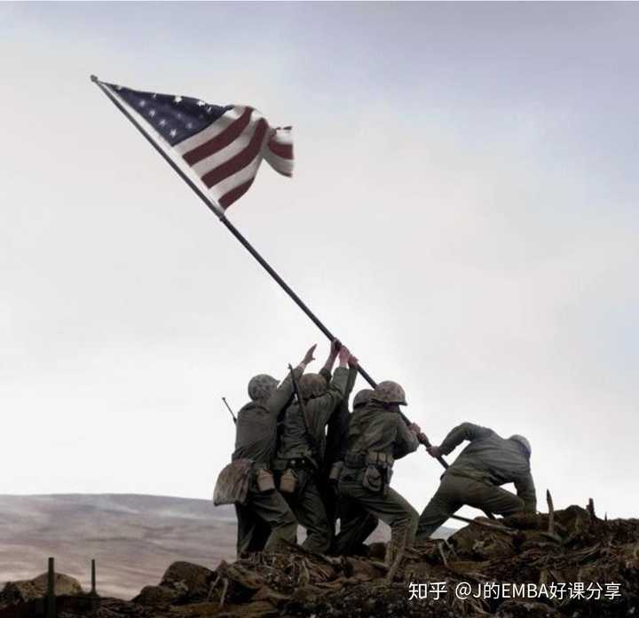 但是所有的美国将军和士兵都有一个理想,就是把美国国旗插上其他国家