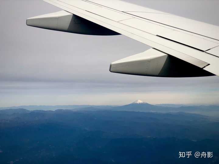 大家有在飞机上看到富士山的经历吗 知乎