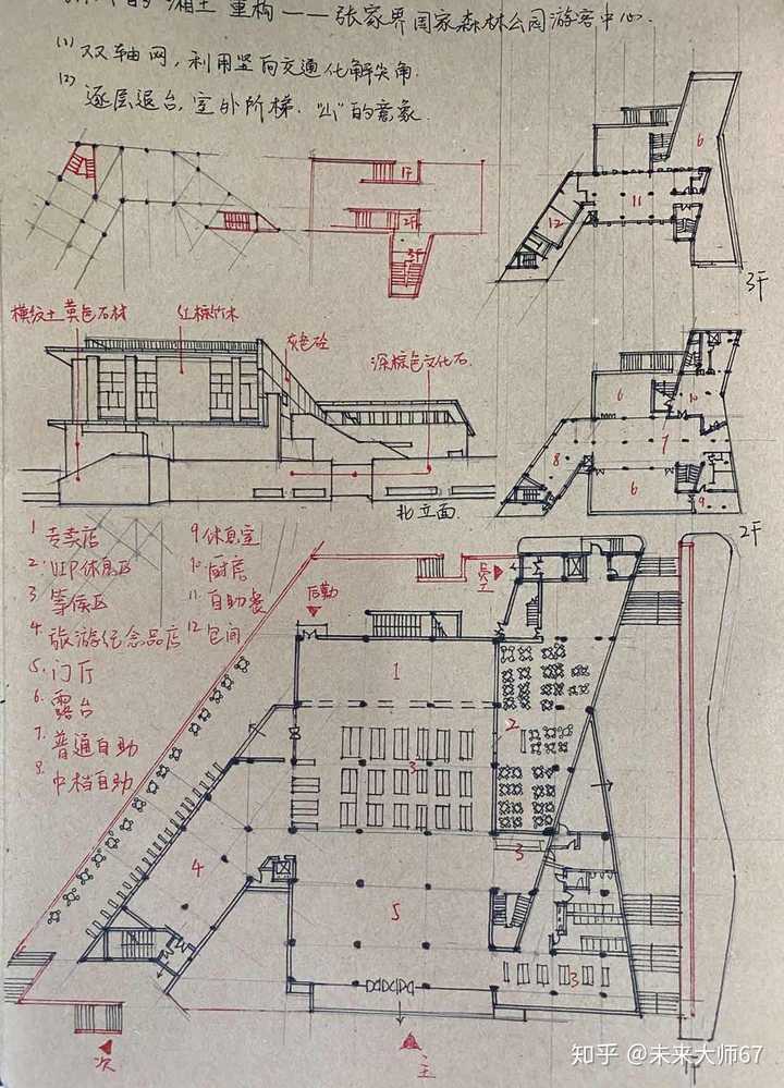 大一大二建築學應該怎樣學感覺老師也沒講什麼我現在正在抄繪建築空間