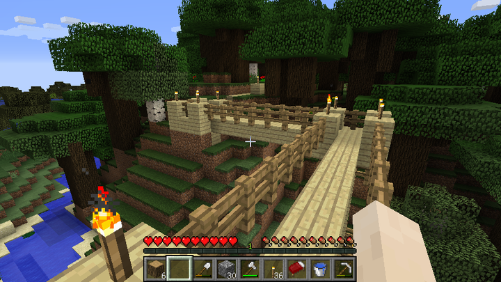你第一次玩minecraft 时建造了什么 小涵涵的回答 知乎 你第一次玩minecraft 时建造了什么 小涵涵的回答 知乎