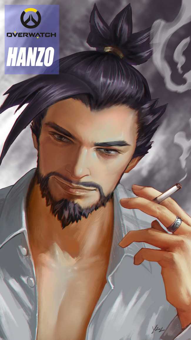 有哪些值得推荐的守望先锋半藏的壁纸