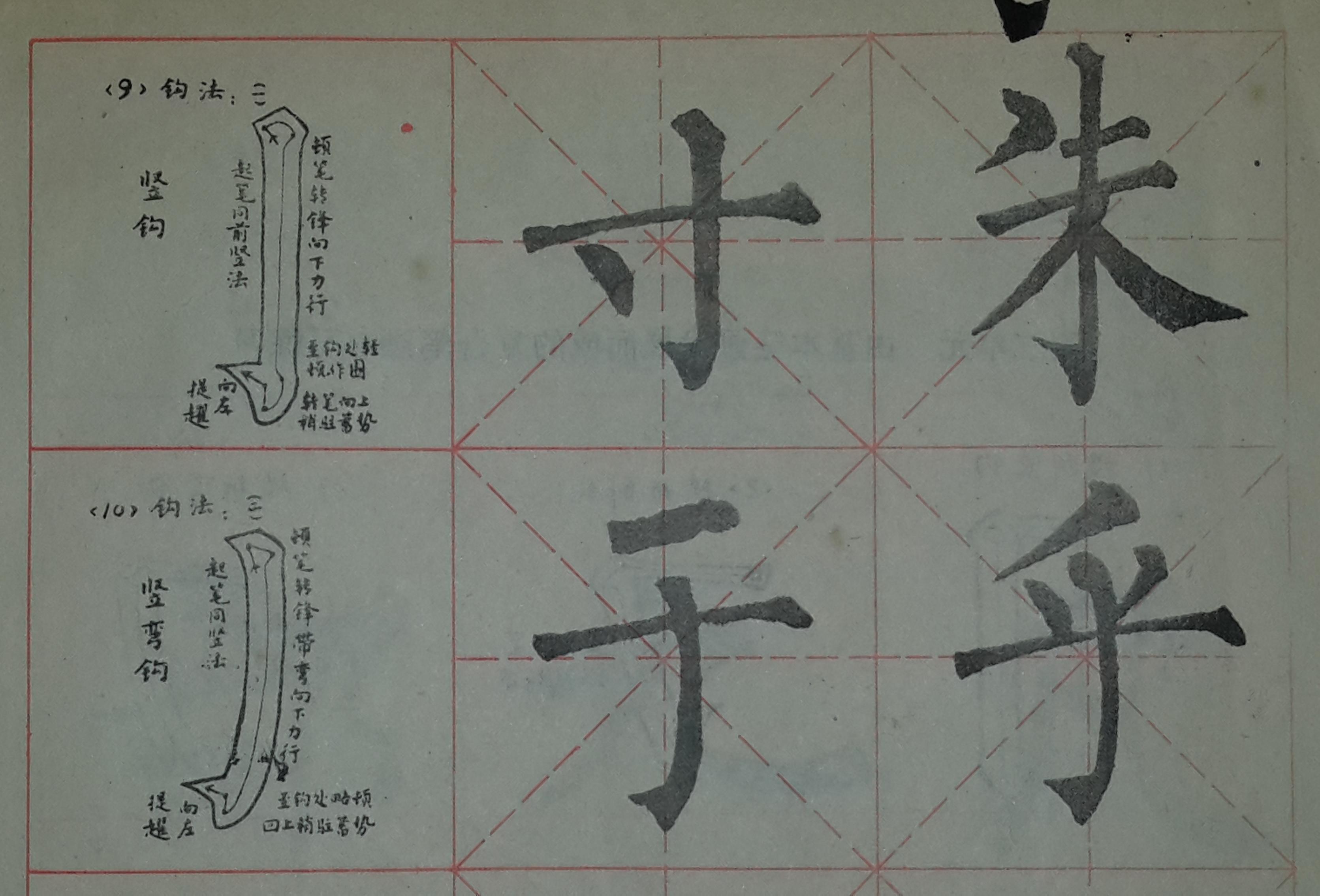 「手」字的最后一笔是竖钩还是弯钩? - 知乎