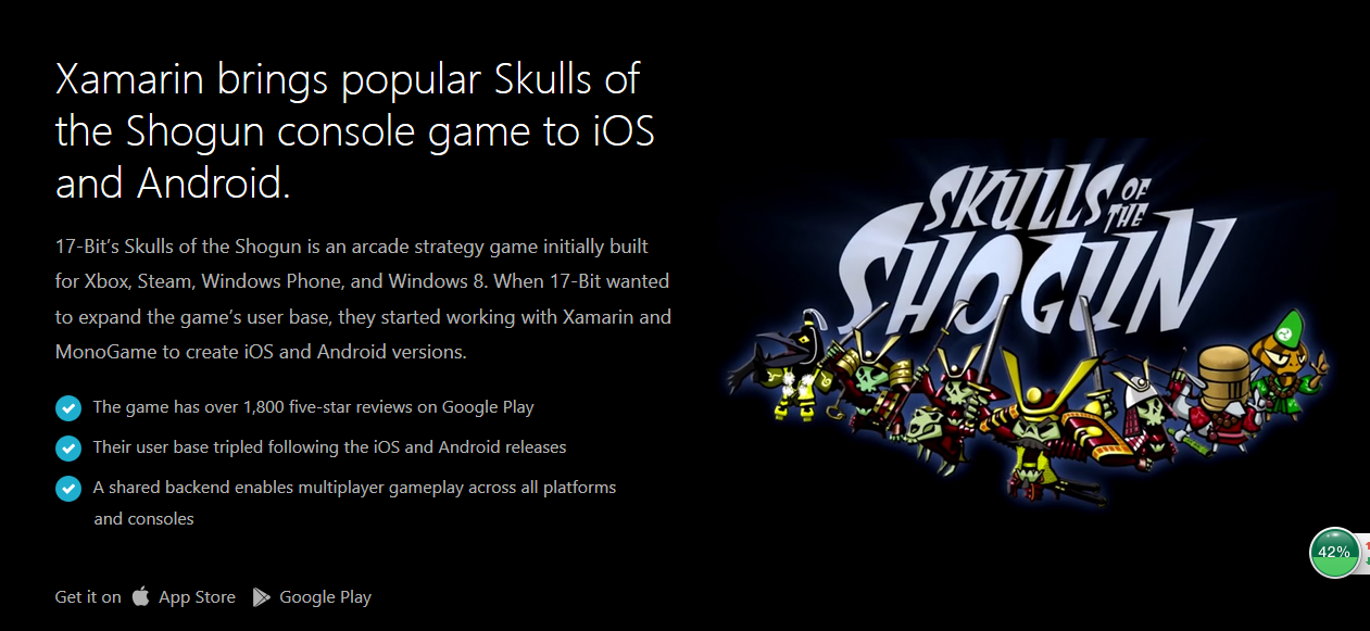 有哪些ios或android应用是用xamarin开发的? -
