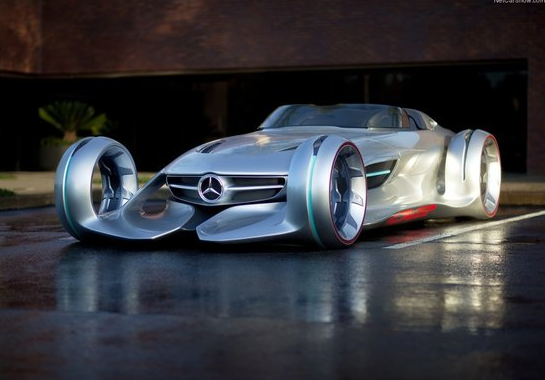 请问像奔驰silver lightning装配的无毂轮胎是怎样传动的?