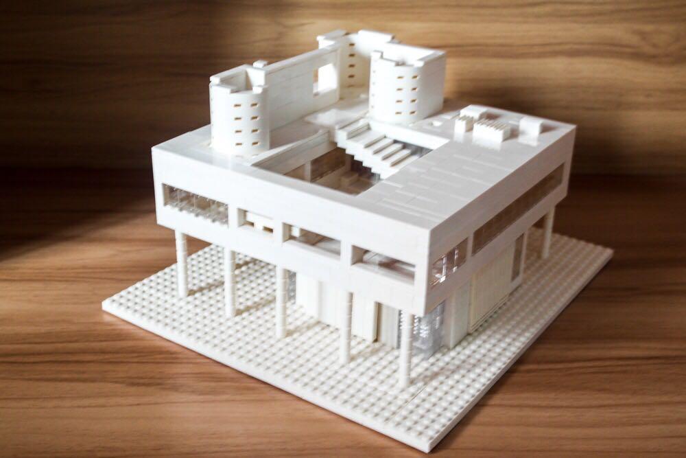 【以moc萨伏伊别墅为例,浅谈乐高建筑工作室系列】 【欢迎留言探讨