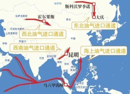 石油都要走马六甲海峡,如果美国封锁了马六甲海峡对中国实行石油禁运