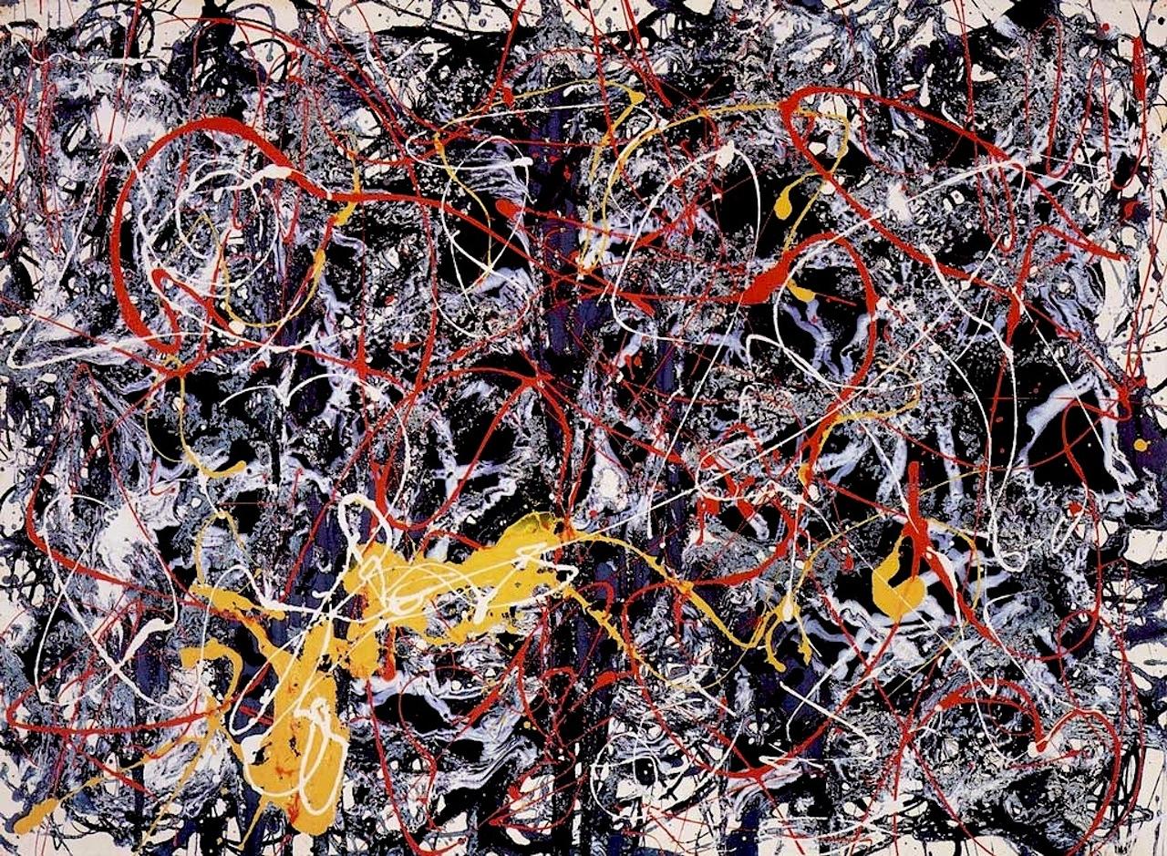 抽象表现主义之"狂躁"的波洛克(jackson pollock)