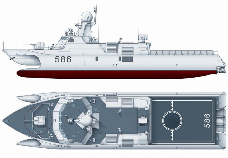 23),台湾迅海计划沱江级轻型导弹巡逻舰的首舰交付台湾海军,这艘船被