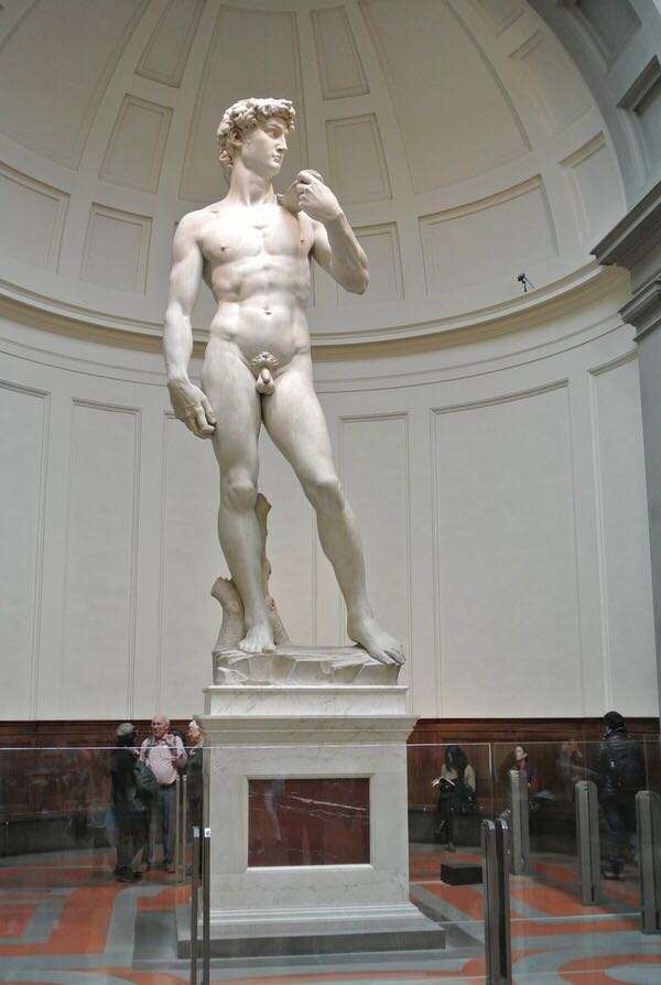 贝尼尼的大卫跟米开朗基罗的大卫有什么不同?