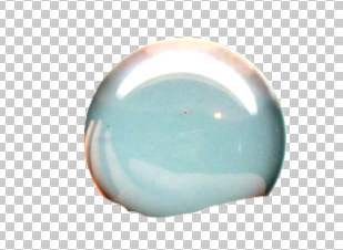 把球复制一层,高斯模糊 上树的的素材,正片叠底,降低透明度 用白色