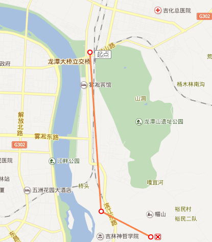 吉林市龙潭区铁东地图图片