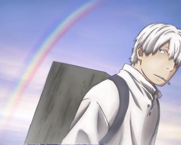 「虫师」——银古桑~ 他独眼,仅剩那只眼睛还是绿的.