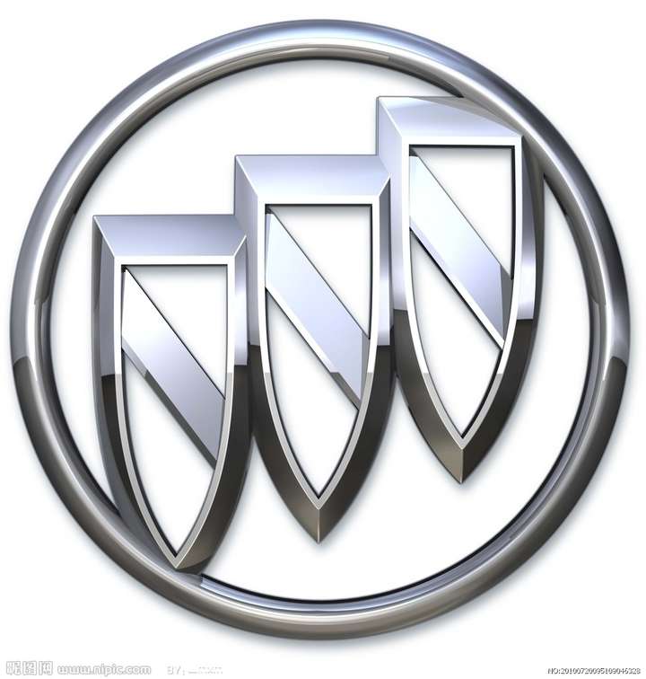 别克车标上有的有颜色有的没颜色是车型不同的原因吗为啥呢有什么历史