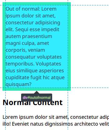 css脱离文档流到底是什么意思脱离文档流就不占据空间了吗脱离文档流