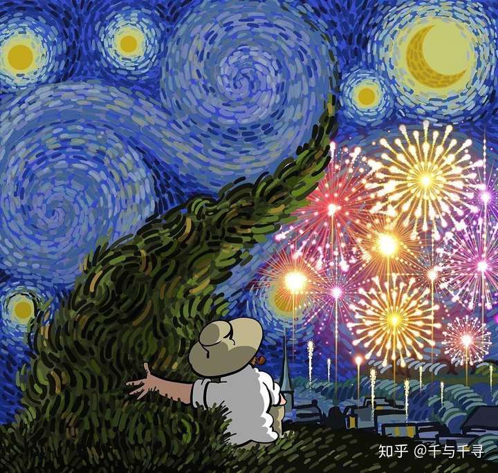 爱梵高,适合桌面做背景,头像