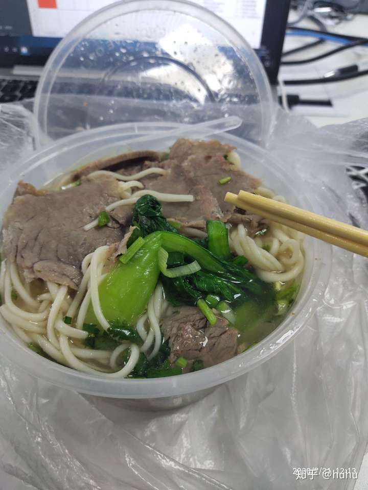 的外卖反应我的经济情况为什么不做饭主要是懒和条件不允许 兰州拉面