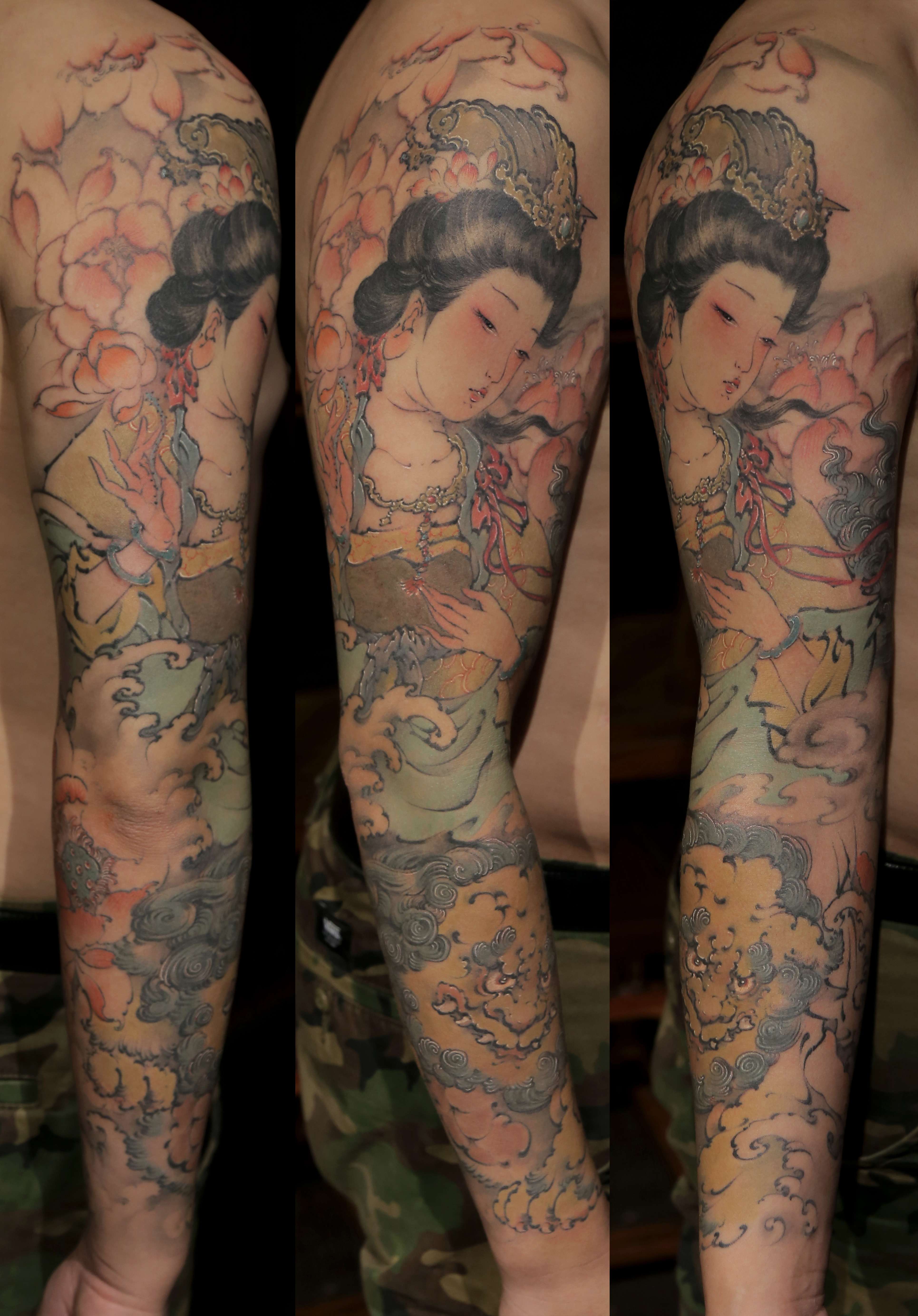 肉丸琪琪琪 的想法: 中国风传统纹身鬼雕胡艺龙 #重庆纹身 #纹