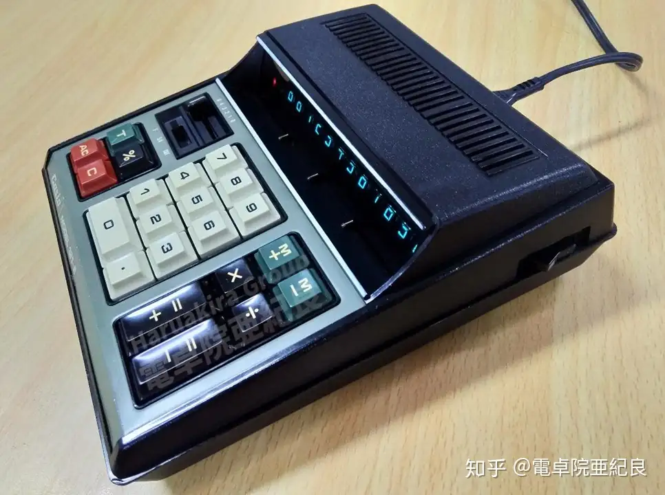 1973年的CASIO 121-E台式计算器- 知乎