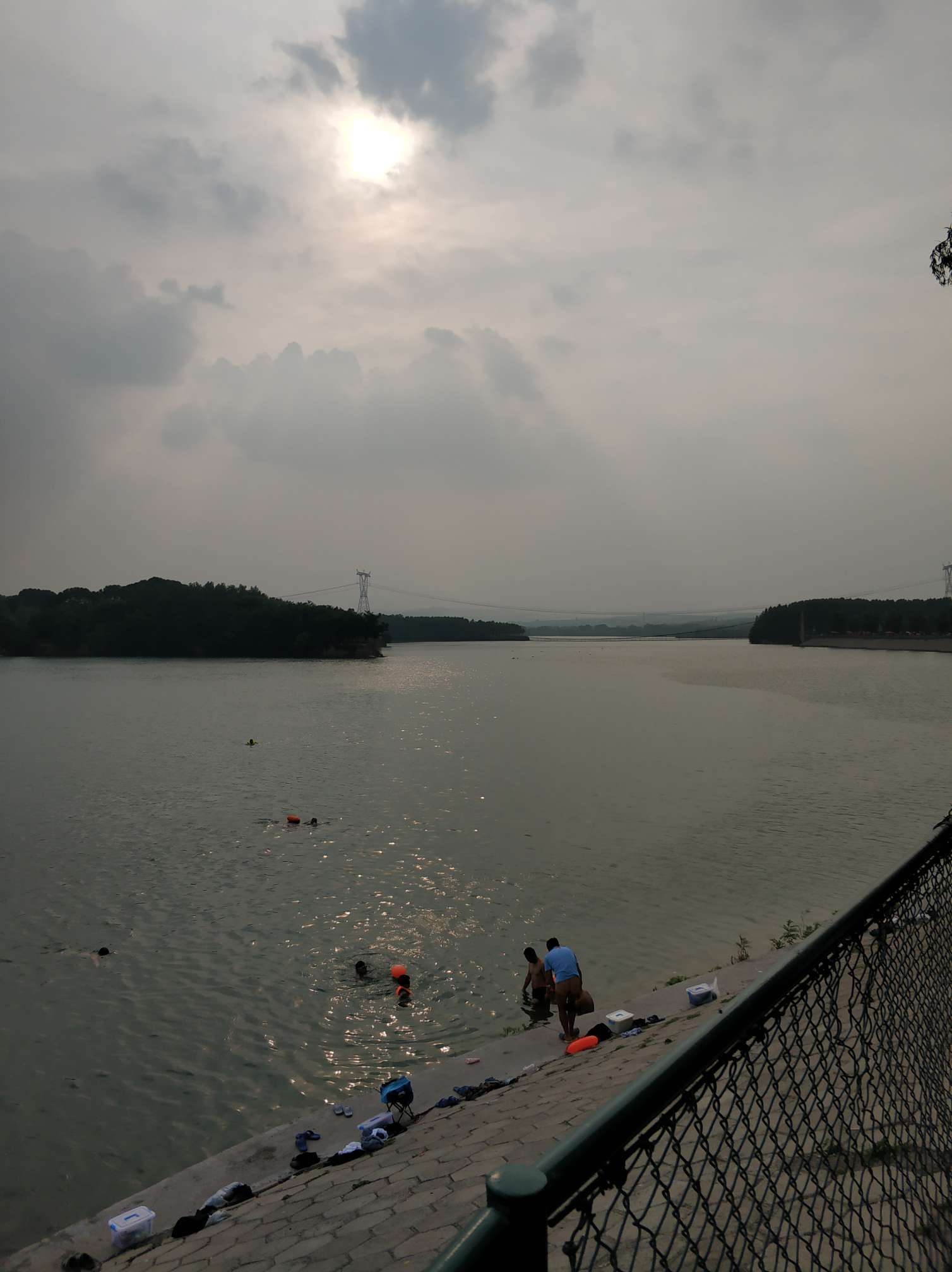 现在的申村水库许多水域已经比屯绛水库更高水质了.