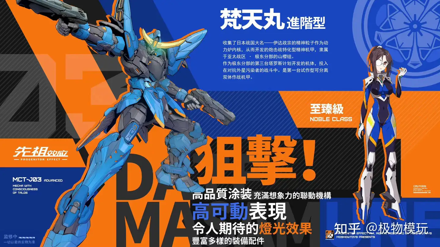 MOSHOWTOYS模寿1/72 武成侯新品未開封FA PROGENITOR-