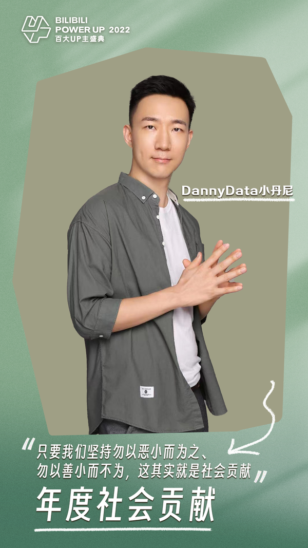 小丹尼DannyData 的想法: 没想到自己也能登上百大UP主盛典，感谢B… - 知乎