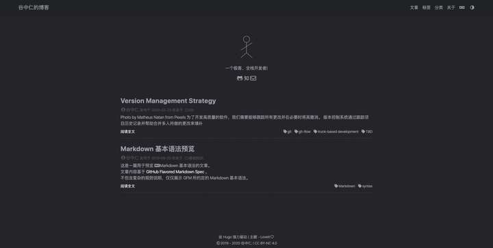 博客截图