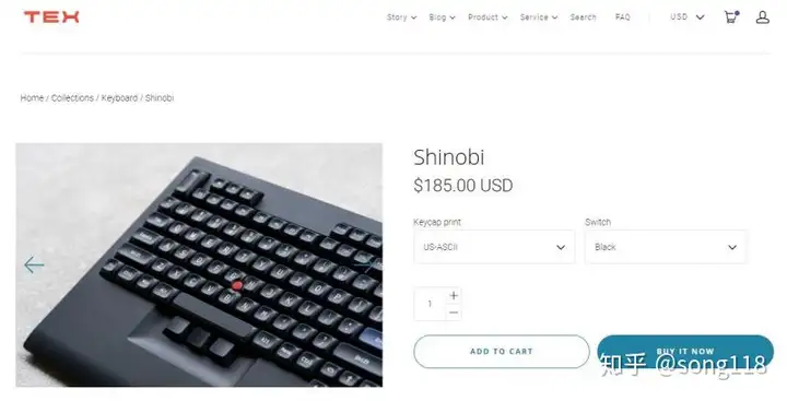 ThinkPad“经典七行机械键盘TEX Shinobi评测：此忍解忍！