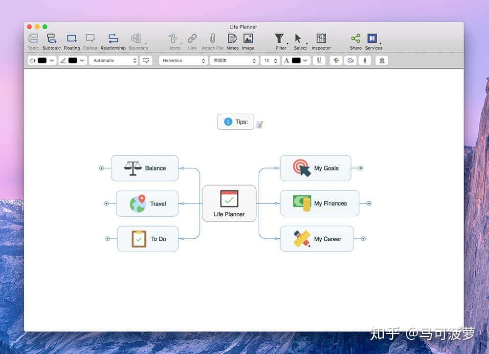 Mac上值得推荐的五款思维导图软件 知乎
