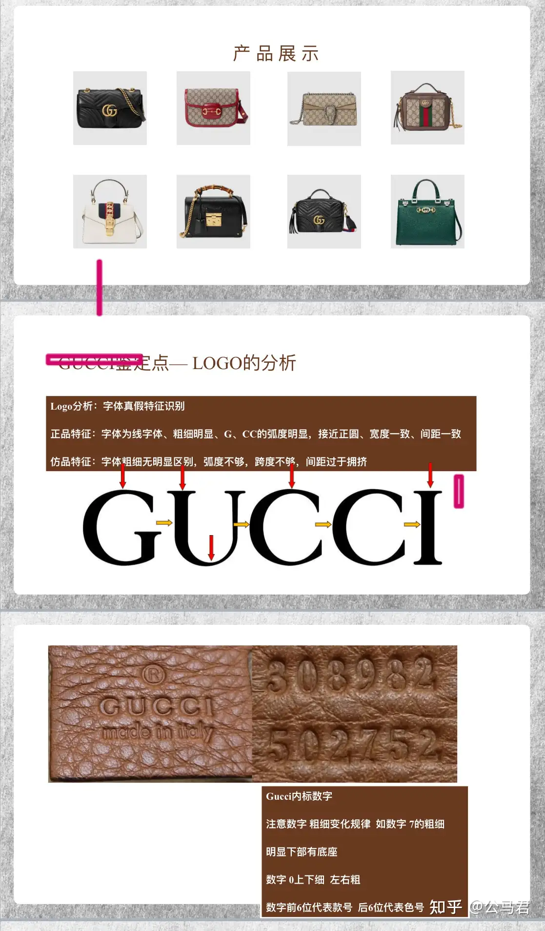 哥哥教你怎么鉴定gucci 知乎