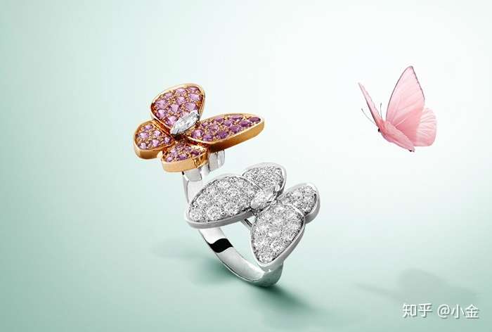 Vca梵克雅宝蝴蝶戒指 大自然赋予生命的灵感 知乎