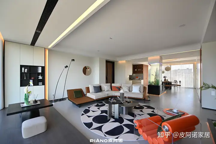 这个客厅真的美呆了！落地窗前，岁月静好 - 知乎