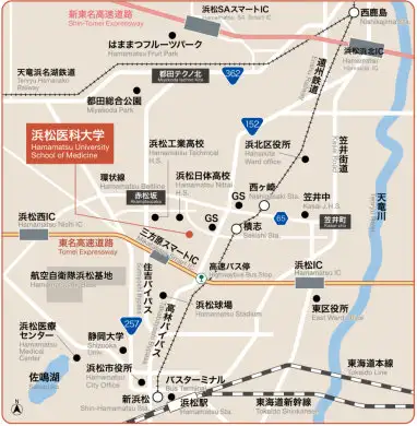 浜松市东区半田山1-20-1四,学区三,学费二,院系设置滨松医科大学是