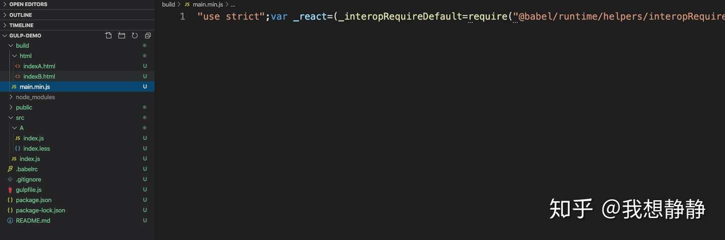 Javascript之gulp打包 知乎