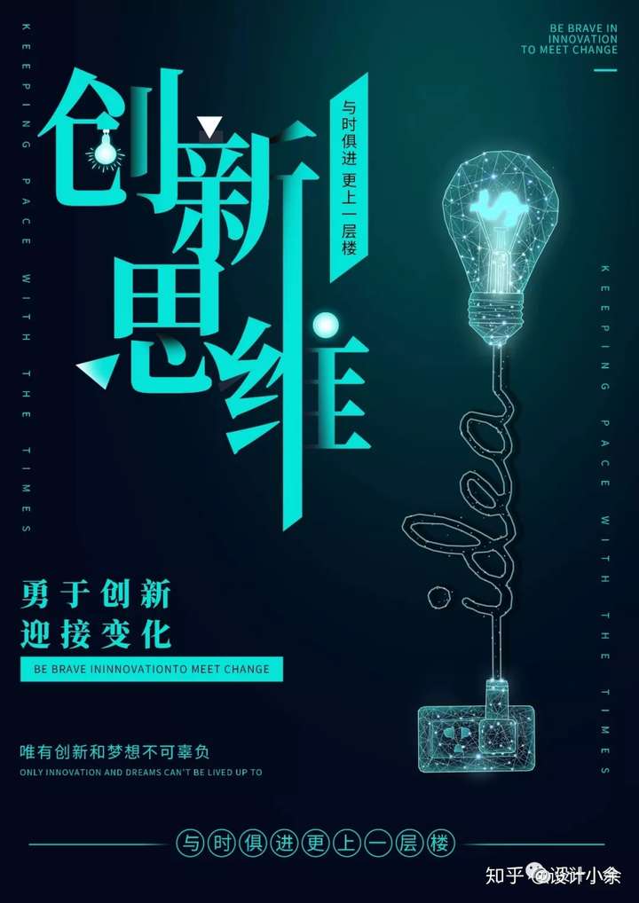 【创新】海报设计思路 - 眼睛创意海报 - 实验室设备网